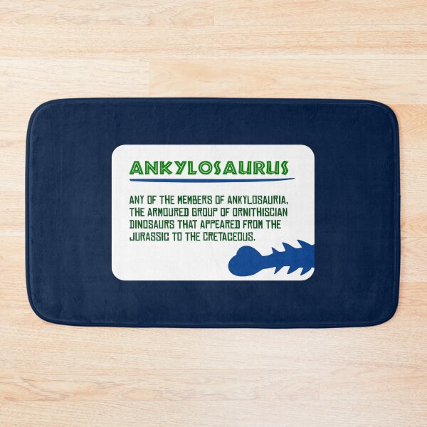 Item preview, Dinosaurus glossary: Ankylosaurus designed and sold by DinozayerStudio.