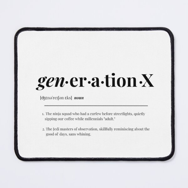 Item preview, Gen X: The Original Reality Check designed and sold by amed73.