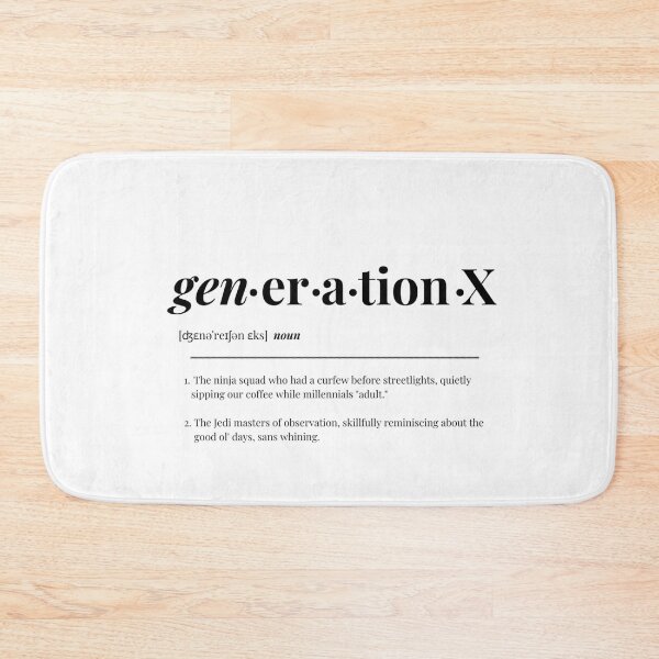 Item preview, Gen X: The Original Reality Check designed and sold by amed73.