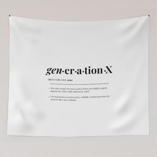 Item preview, Gen X: The Original Reality Check designed and sold by amed73.