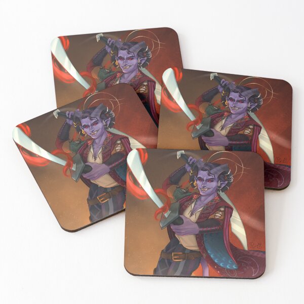 Item preview, Mollymauk Bloodcurse of the Eyeless designed and sold by Punto Illustrations.