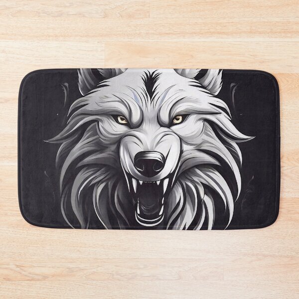 Item preview, White wolf designed and sold by M-Y-A-R-T-.