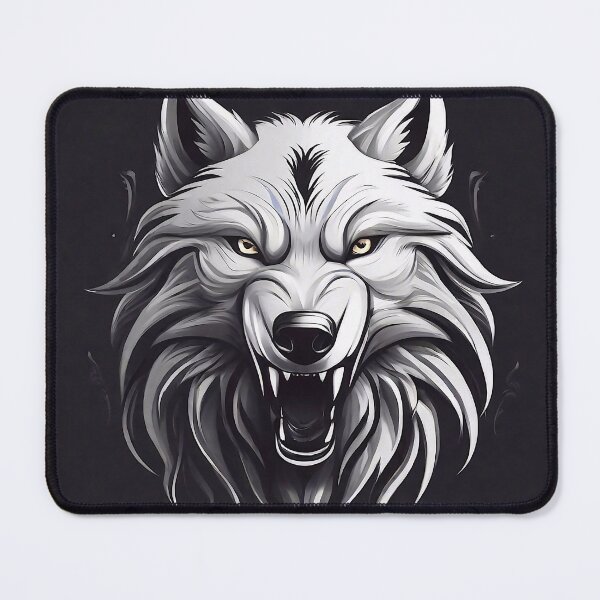 Item preview, White wolf designed and sold by M-Y-A-R-T-.