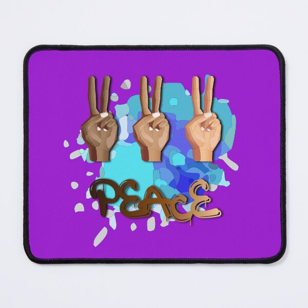 Item preview, Altered Peace Splash (Light Blue) designed and sold by HaNoFri.