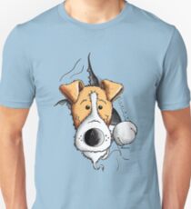 Cute Fox Terrier Dog Unisex T-Shirt