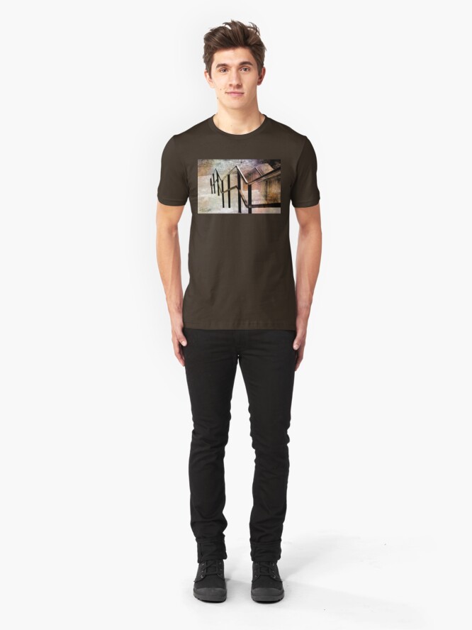 Alternate view of Down The Up Staircase Slim Fit T-Shirt