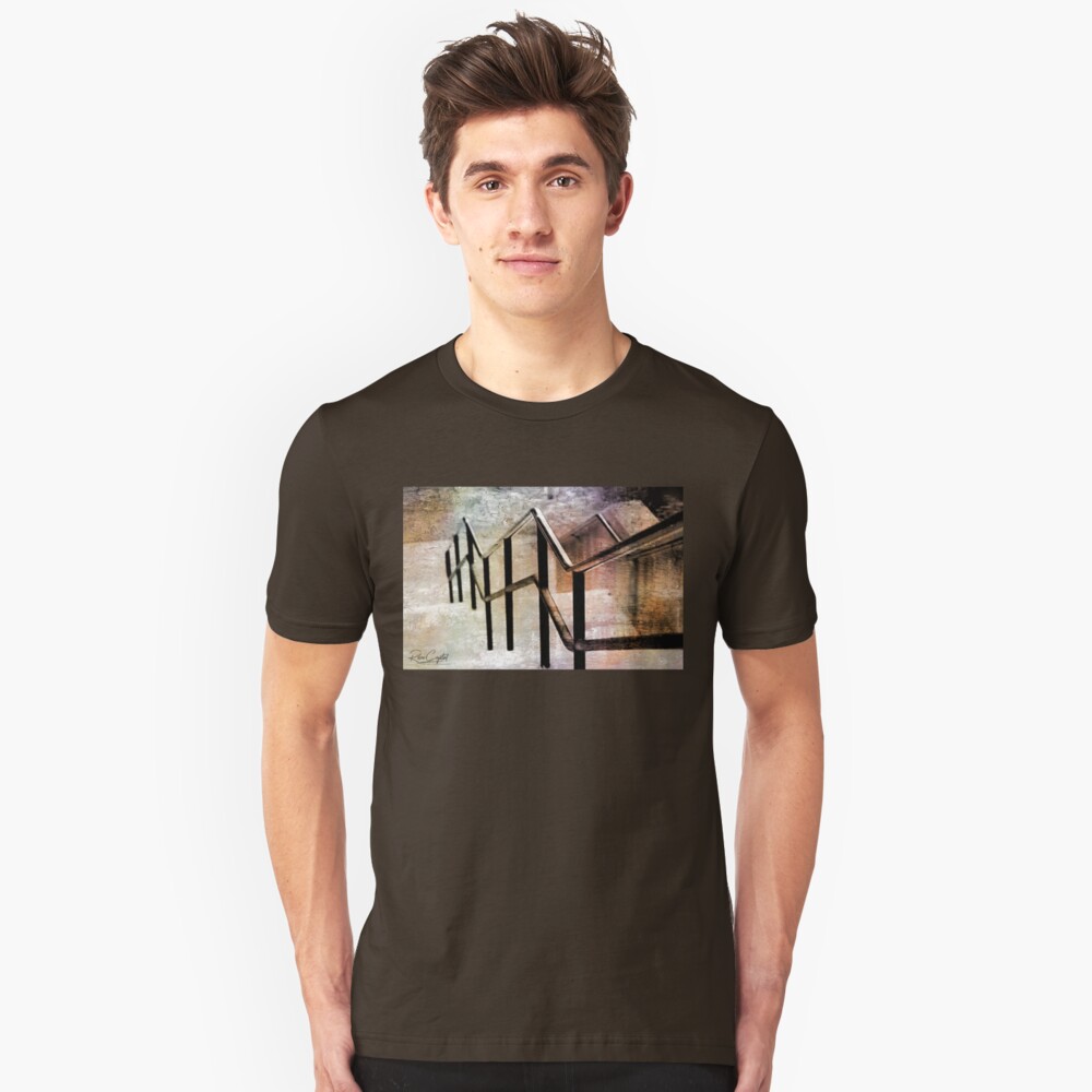 Down The Up Staircase Slim Fit T-Shirt