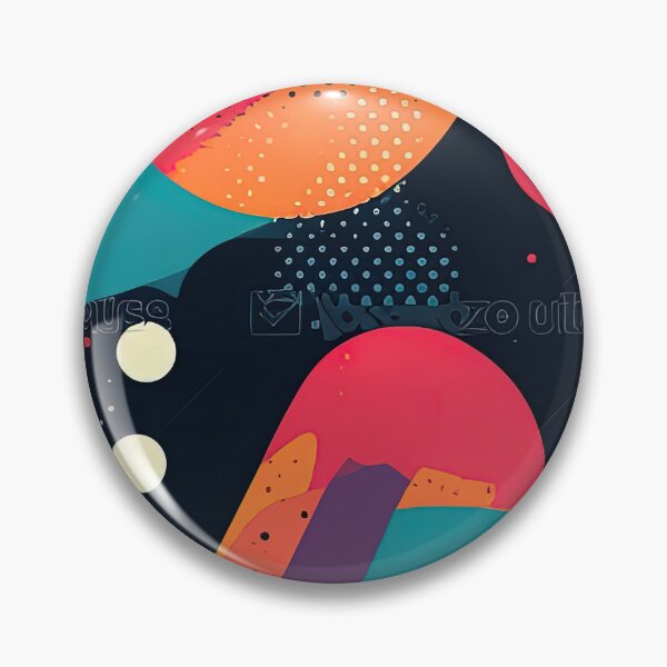 Artikelvorschau, Abstrakter Druck im Pop-Art-Stil entworfen und verkauft von Inky-Spiration.