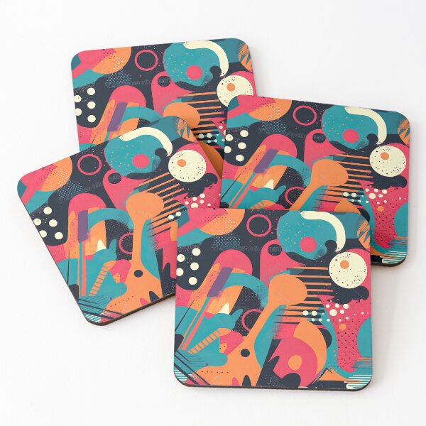 Item preview, Pop art style abstract print designed and sold by Inky-Spiration.