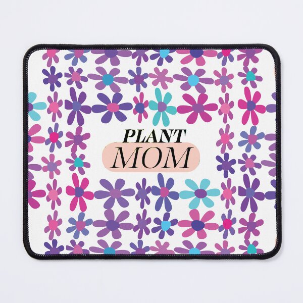 Item preview, Plant Mom with Pink Purple Flowers designed and sold by DreamHomes.