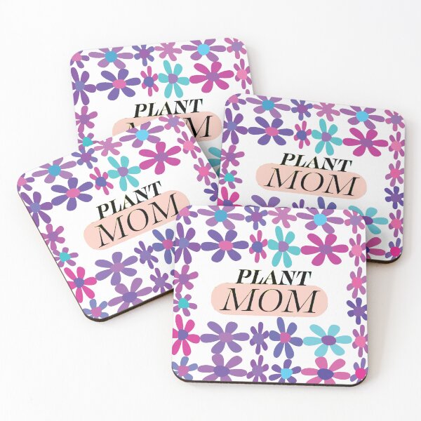 Item preview, Plant Mom with Pink Purple Flowers designed and sold by DreamHomes.