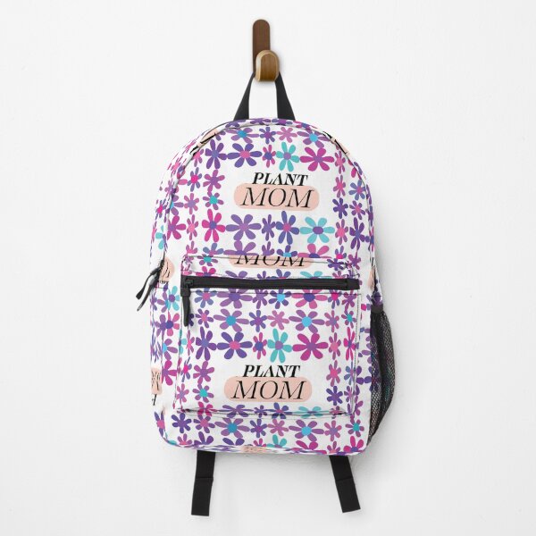 Item preview, Plant Mom with Pink Purple Flowers designed and sold by DreamHomes.