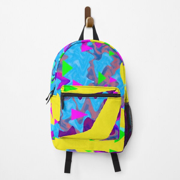 Item preview, Digital abstract art in blue and yellow designed and sold by Maccoticspace.
