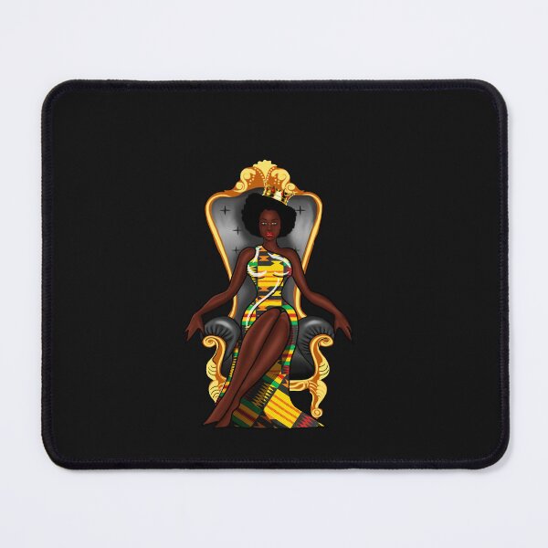 Item preview, African Queen Melanin, Kente Pattern, Powerful Woman  designed and sold by Logiamerch.