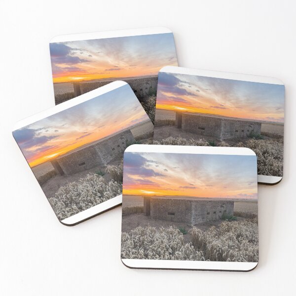 Item preview, Pillbox at Barmston Sunset near Bridlington designed and sold by Anthony Hiorns.