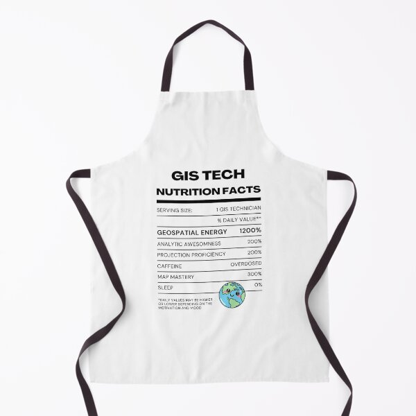 Item preview, GIS TECHNICIAN NUTRITION FACTS designed and sold by lawlessdesign.