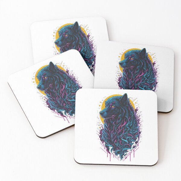 Item preview, Playful Dog Portrait - Colorful and Whimsical Art Print designed and sold by HiveMechs.