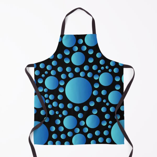 Item preview, Blue gradient circles on a black background designed and sold by itsggdesigns.