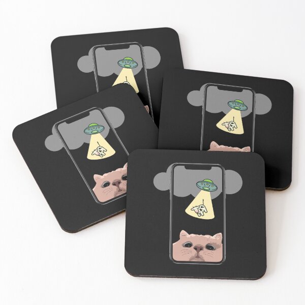 Item preview, Cat Selfie Ufo designed and sold by RosmirStore.