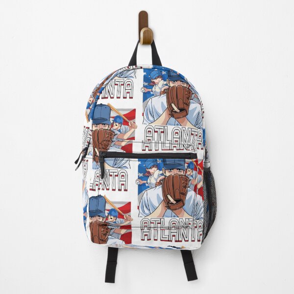 Item preview, Atlanta Vintage Baseball Lovers Sports Fans American Flag designed and sold by Nosek1ng.