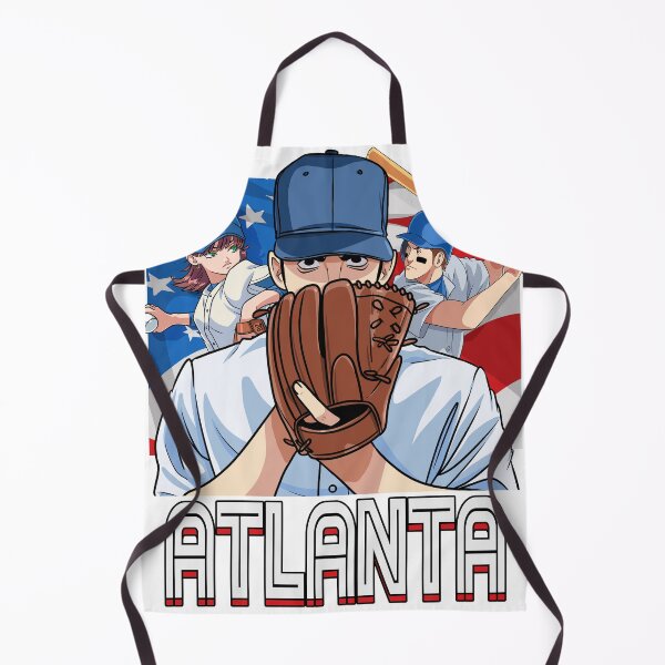 Item preview, Atlanta Vintage Baseball Lovers Sports Fans American Flag designed and sold by Nosek1ng.