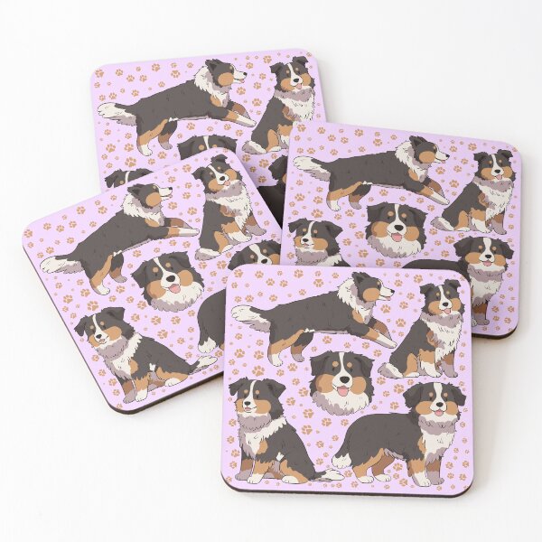 Item preview, Black Tri Australian Shepherd Pattern  designed and sold by Yaragold.