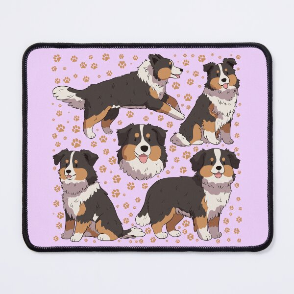 Item preview, Black Tri Australian Shepherd Pattern designed and sold by Yaragold.