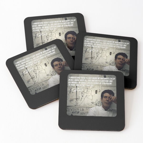Item preview, Anthony Bourdain ~ His Thoughts on Apathy designed and sold by BoutiqueAvery.