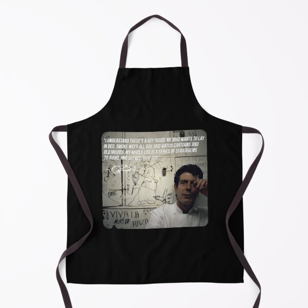 Item preview, Anthony Bourdain ~ His Thoughts on Apathy designed and sold by BoutiqueAvery.