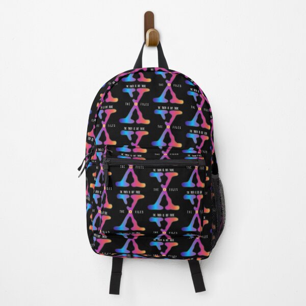 Item preview, Colourful X Files Logo designed and sold by ScratchThatSh.