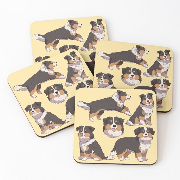 Item preview, Black Tri Australian Shepherd Pattern  designed and sold by Yaragold.