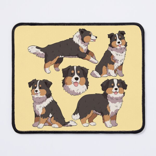 Item preview, Black Tri Australian Shepherd Pattern designed and sold by Yaragold.