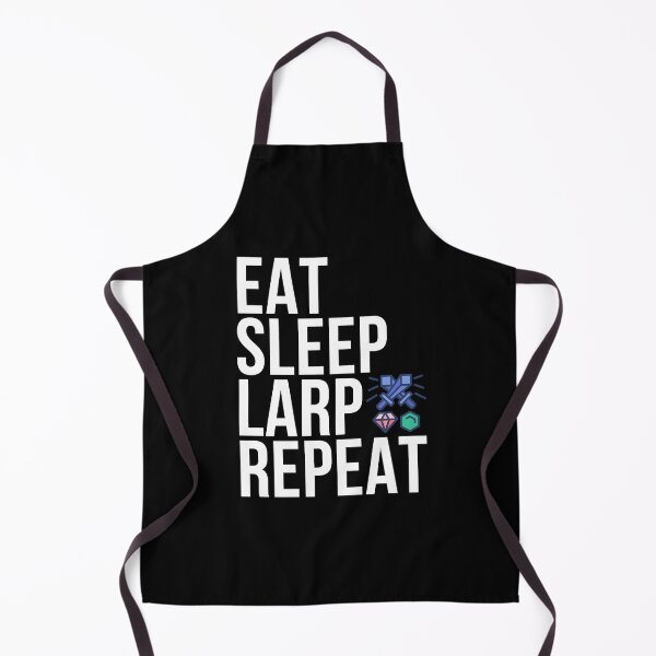 Item preview, Eat Sleep LARP Repeat - Role Players designed and sold by SuperSeries.