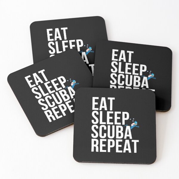 Item preview, Eat Sleep Scuba Repeat - Scuba Divers designed and sold by SuperSeries.