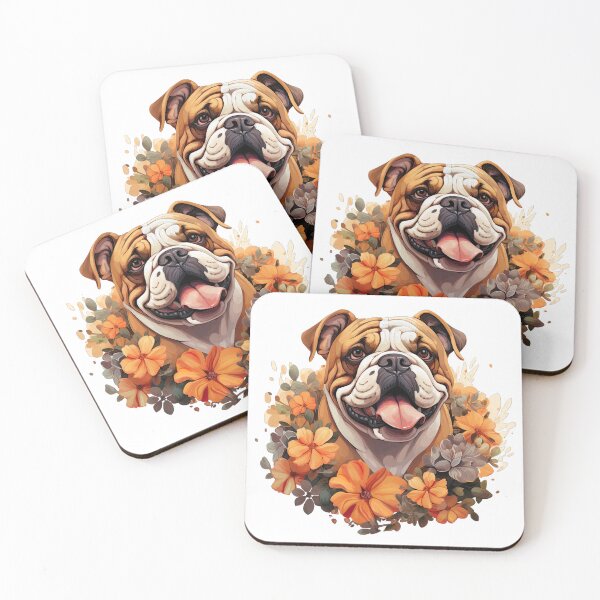 Item preview, Happy British Bulldog designed and sold by ZombieLH.