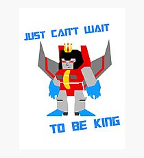 Can't Wait To Be King Photographic Print