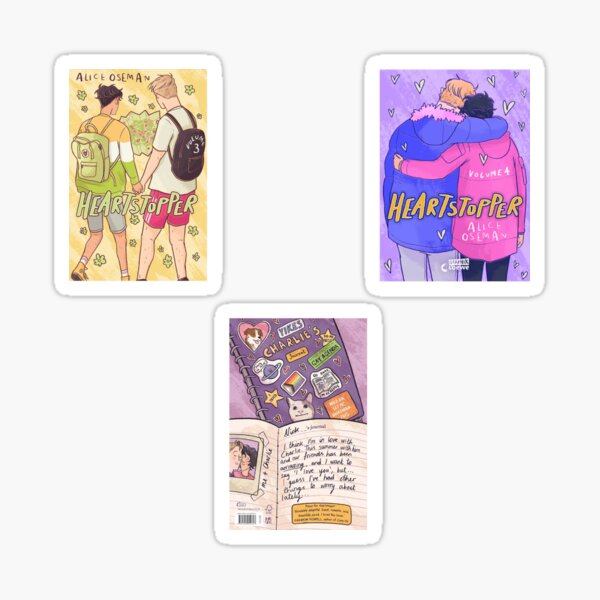 Item preview, Heartstopper Vol 3 & 4 Pack designed and sold by jellywellies.