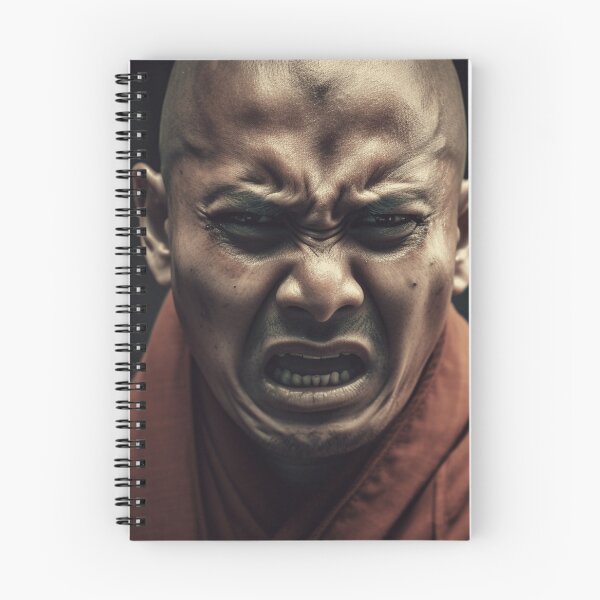 Item preview, An Angry Monk designed and sold by StudioRedKoala.