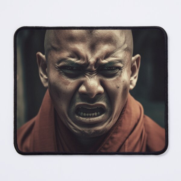 Item preview, An Angry Monk designed and sold by StudioRedKoala.