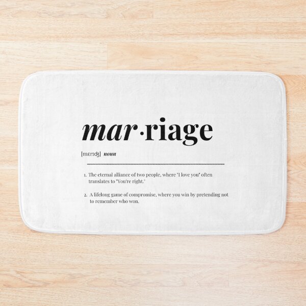 Item preview, Marriage: Where 'I Do' Meets 'I Knew It designed and sold by amed73.