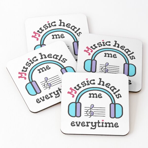 Item preview, Music heals me everytime designed and sold by HandicraftArt.