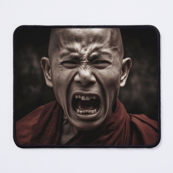 Item preview, An Angry Monk designed and sold by StudioRedKoala.