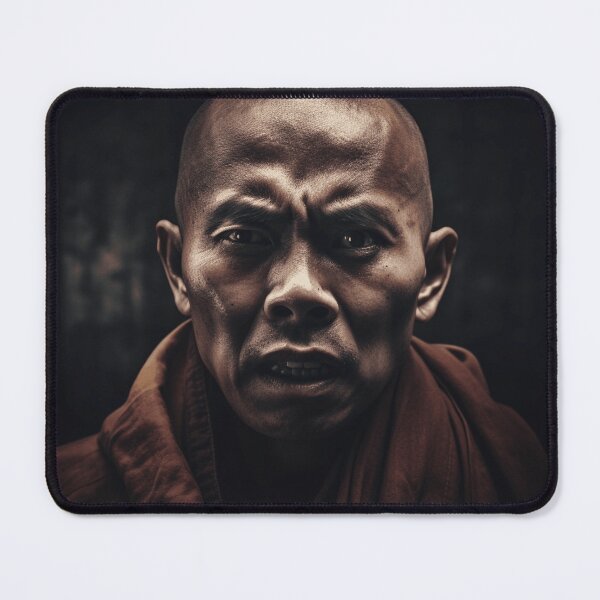 Item preview, An Angry Monk designed and sold by StudioRedKoala.