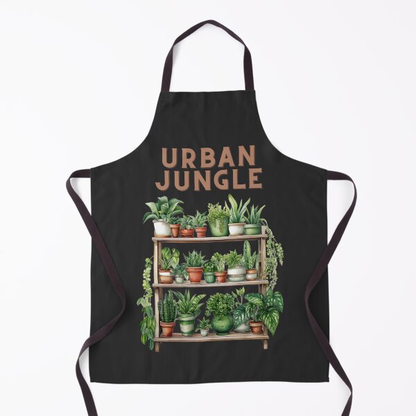Item preview, Urban jungle, Plant Lady, Potted plants, Watercolors designed and sold by Katarzyna Dembek.