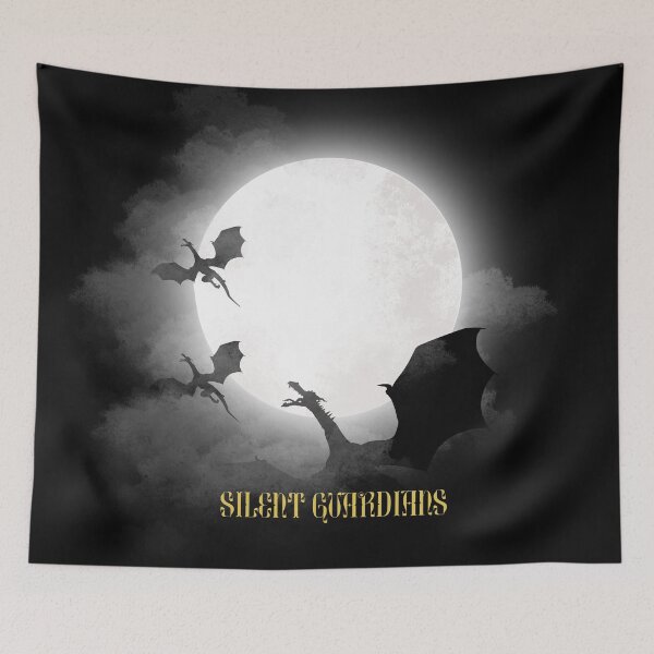 Item preview, Silent Guardians - Dragons in Flight designed and sold by MateIT.