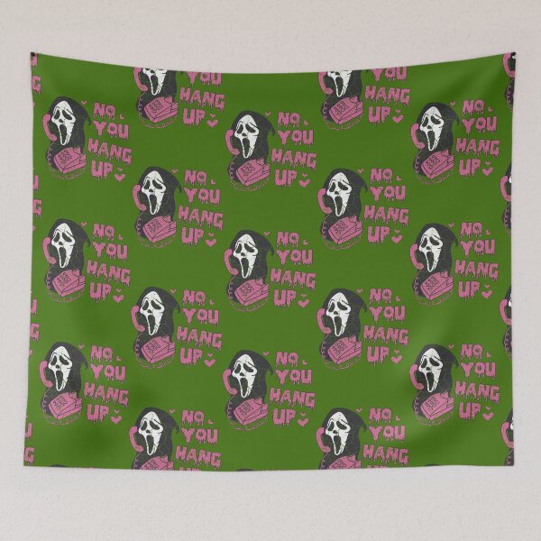 Item preview, No You Hang Up -Funny Ghostface Valentine and Halloween Grunge Distress designed and sold by garupia.