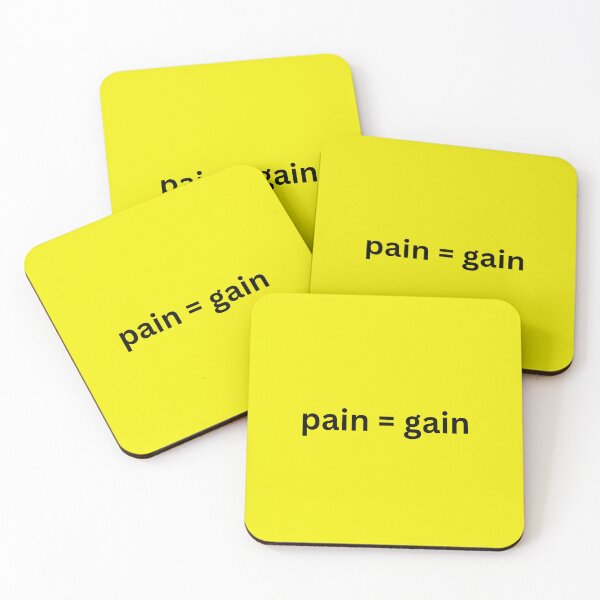 Item preview, Pain = Gain designed and sold by Byoudesigns.