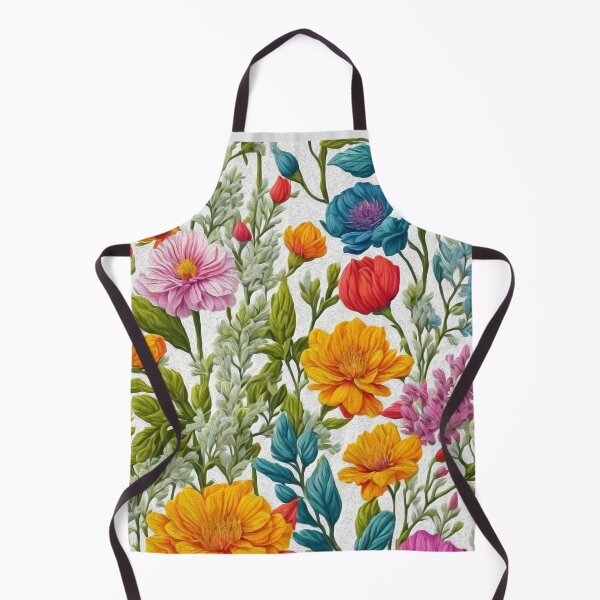 Item preview, Wild multi-flowers digital oil painting for fine home decoration. designed and sold by paulo silveira.