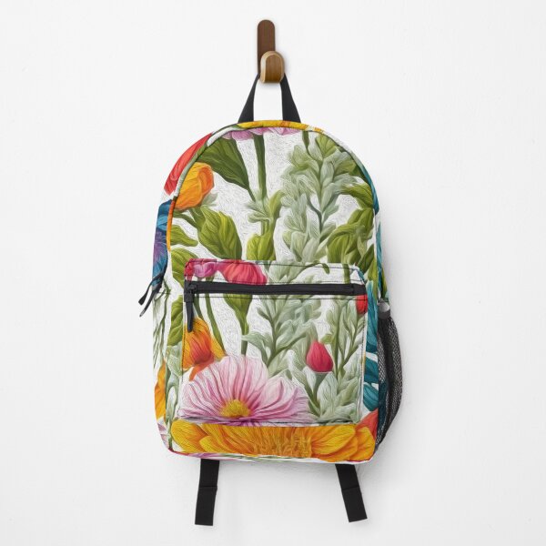 Item preview, Wild multi-flowers digital oil painting for fine home decoration. designed and sold by paulo silveira.