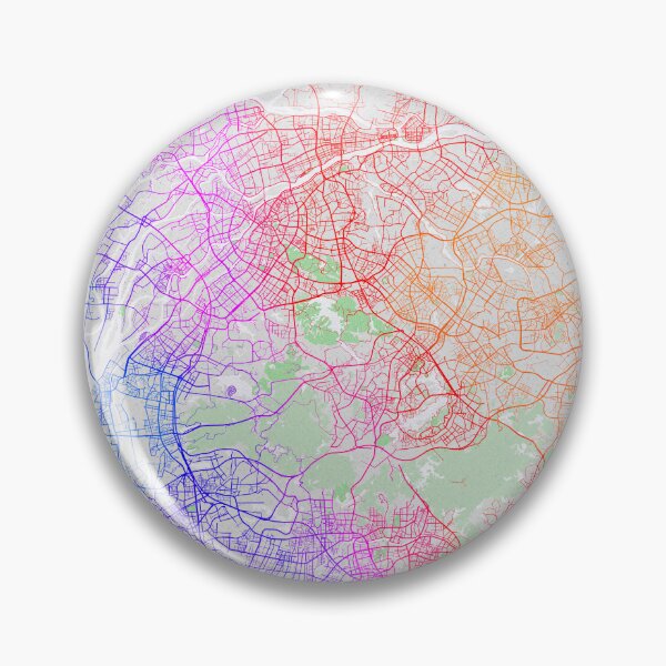 Item preview, Dongguan City Map of Guangdong, China - Colorful designed and sold by deMAP.